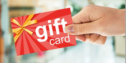 Exchange into Gift Cards